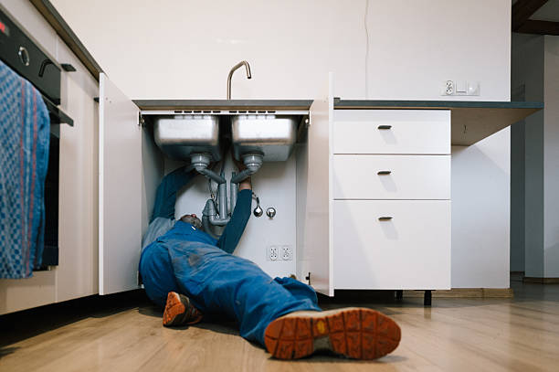 Professional Leak Detection technician working in South Harwich, MA
